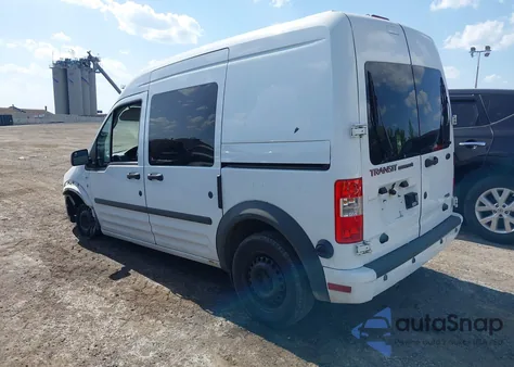 2013 Ford Transit Connect Xlt z USA, uszkodzony, nr VIN NM0LS6BN2DT145528